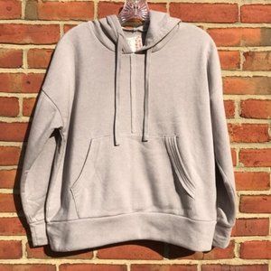Free People Movement Grey Work It Out Hoodie